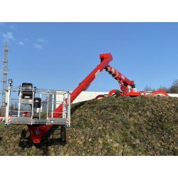 Nacelle araignée avec panier rotatif et une hauteur de travail de 34m - LEO34GTPLUS