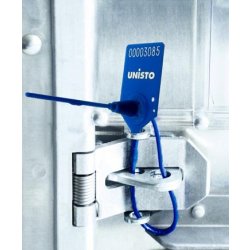 Scellé de sécurité Unisto Fixlock - indicateur de fraude en polypropylène - longueur fixe