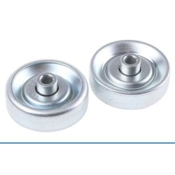 BU 40 - Galet de roulement en acier Interroll - 16mm x 48mm - Capacité de charge 200N