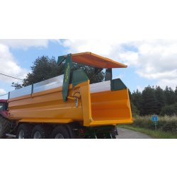 Gvm 240 benne agricole monocoque grand volume - gourdon sa - charge 24 t