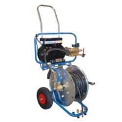 MINIJET - Hydrocureuse mobile moteur électrique - Déboucheur haute pression pour canalisations de 25 à 100 mm