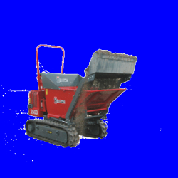 Mini-dumper sur chenilles Hinowa HP 2500 - 2500 kg de charge - moteur diesel Yanmar 24 HP
