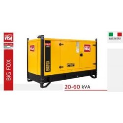Bigfox - s  modele  p30 à 65 groupes électrogènes industriel - visa  - de 20 à 60 kva