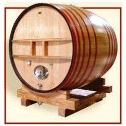 Cuve de vinification et stockage - Foudres ronds - Élevage sous bois avec garantie 1 an et SAV local