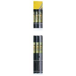 Grillage mini-rouleaux sur présentoir - triple torsion et maille carrée soudée