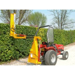 Taille-haie hydraulique th 280r - kirogn - hauteur de coupe horizontale maxi 2.85 m, verticale maxi 5.15 m