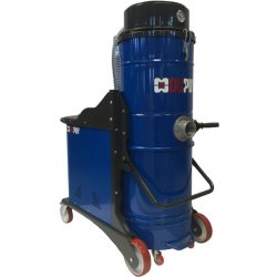 Aspirateur industriel DUPUY M70 - 5,5 kW triphasé avec chariot et décolmatage manuel