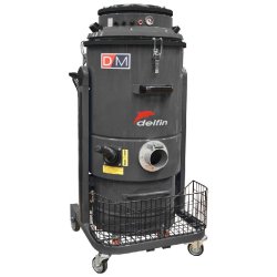 Aspirateur industriel 220V - Eau et poussière - 3 moteurs by-pass - Cuve 60L - 3.450W