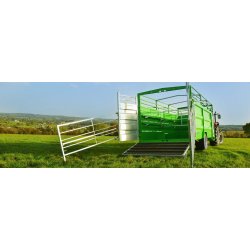 Betimax R - Remorque bétaillère Joskin - Caisse monocoque en acier HLE - Longueur 5000 mm