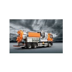 Koks CycloVac Pro - Hydrocureur avec séparateur cyclone - 222 kW - Tuyaux 8” (DN 200) - Aspiration et soufflage