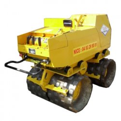 Rouleau pied de mouton 1T5 - Compactage adapté aux sols cohérents et tranchées difficiles d'accès