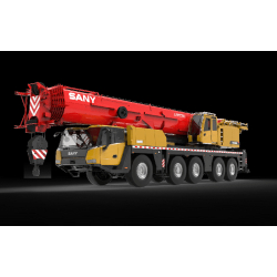 Grue mobile routière SAC 2500 E - capacité 250 tonnes, flèche 75m, propulsion bi-moteur