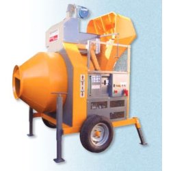 Bétonnières à chargeur RB 400 H - Cuve 400L - Versions électrique ou diesel - Avec ou sans pelle tractée