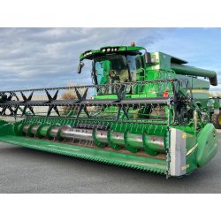 Moissonneuse batteuse John Deere S770I - Technologie avancée, performance et faible nombre d'heures