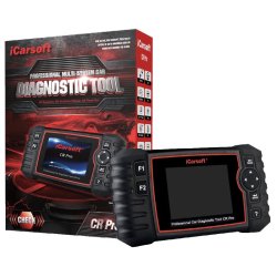 Valise diagnostic automobile multimarques iCarsoft CR PRO OBD2 – Écran 4 pouces, mise à jour gratuite et compatibilité 40 marques