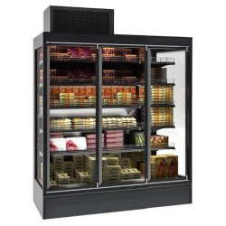 Vitrine réfrigérée murale MAX positive 3 portes 6.0 Remote Combisteel