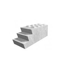 Bloc béton empilable - Tessier TGDR - 60x60 cm - longueur 180 cm avec ou sans ergots