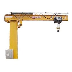 Potence de levage manuelle ou électrique - sur fût ou murale à rotation