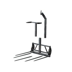 Sécurité fourche à balles carrées - pique-bottes Quicke - 140 cm - 2 à 5 dents - 125 cm de longueur