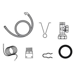 Kit de raccordement hydraulique pour réchauffeur gamme 2000 eco radio system - FRISQUET - f3aa40447 - 216513