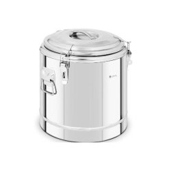 Royal Catering - Royal Catering Conteneur isolant Boîte Norvégienne RCTP-22E (22L, Fermoirs Grenouille, Acier Inoxydable, Double Paroi, Chaud - arge