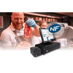 Caisse enregistreuse pour Boucherie - écran tactile 15" ou 10"