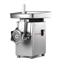 Hachoir à viande professionnel DRC 22L - entièrement inox - 170 kg/h - 1 cv / 0,75 kW