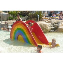 Pataugeoire : toboggans de la gamme petite enfance