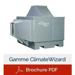 Rafraîchisseur d'air indirect ClimateWizard® - Solution adiabatique pour data centers et grands locaux industriels