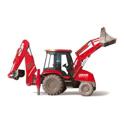 Tractopelle standard 800/1000 L - excavation et remblayage simultanés