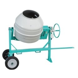Bétonnière non tractable S 250 - idéale pour différents travaux, capacité de malaxage 190 L