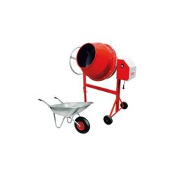 Bétonnière électrique - moteur 220V - tractable ou non - plusieurs contenances
