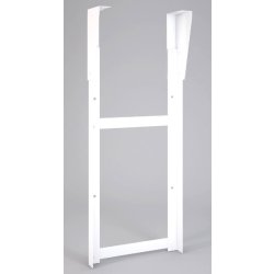 Kit d'accrochage plafond vertical mural pour chauffe-eau de 50 à 100 litres - Réf 900348