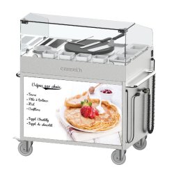 Chariot à crêpière 40 encastrée Casselin