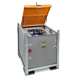 Station DT-Mobil PRO PE ADR COMBI 850/100 litres premium - Cematic Duo 24/12 V - CEMO - 10804