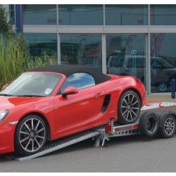 Porte voiture A2 Transporter 370x180 - 1500 kg PTC - Brian James