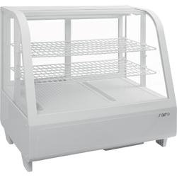 Saro Vitrine réfrigérée, 100 litres / modèle KATRIN blanc ; VE : 1 - blanc multi-matériau 330-1031