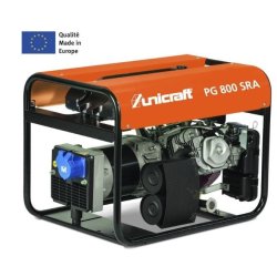 Groupe électrogène Unicraft PG 800 SRA - Synchrone, moteur Honda GX390, 7200 VA, réservoir 11L