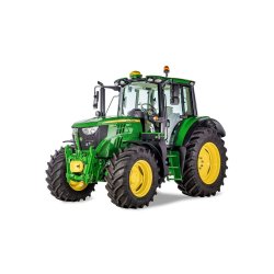 Tracteur agricole 6140M - John Deere - 140 ch nominal - Moteur 4,5L 4 cylindres