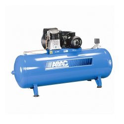 Compresseur d'air ABAC 5,5 CV - 500 litres - moteur électrique triphasé - fabrication italienne