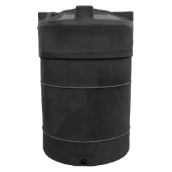 Cuve de stockage d'eau verticale 2000L - Traitée anti-UV - Plast'Up Rotomoulage - Fabrication française