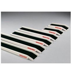 Rampe double amovible en fibre de verre - légère, portable et conforme 93/42/CE