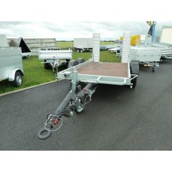 Remorque porte-engins VSN 3.5T - 3.5m - 2 essieux - châssis galvanisé - charge utile 2.8T