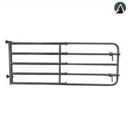Bs23 - Barrière porte extensible 2 à 3 mètres - galvanisée à chaud avec verrou, fabrication française