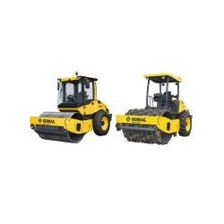 Bw 145 PDH-5 - Rouleau monocylindre compact BOMAG - 5070 kg - Compactage sols cohérents et non cohérents