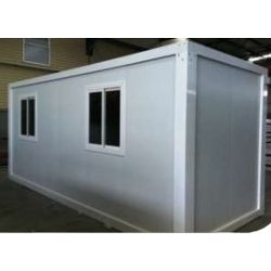 Bungalow de chantier 5.84 x 2.35 x 2.57 m - Base vie connectable et superposable