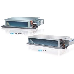 Dav - climatiseur professionnel Airwell - filtre à haut rendement - concept ultra-compact 220 mm
