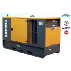 Groupe électrogène industriel Worms 80 kVA - Diesel - Moteur Perkins - 20h d'autonomie