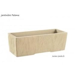 Jardinière en béton vibré - Design contemporain - 78cm - Modèle 010033