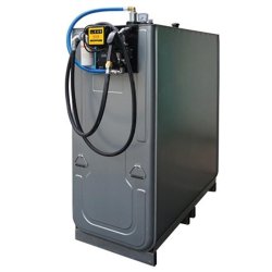 Station UNI double paroi Platine 1 500 litres - Réservoir intérieur en PEHD - Pour fioul, gasoil ou GNR - CEMO - 9790A